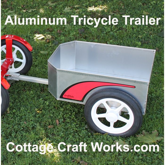 Kids USA Aluminum Tricycle Trailer