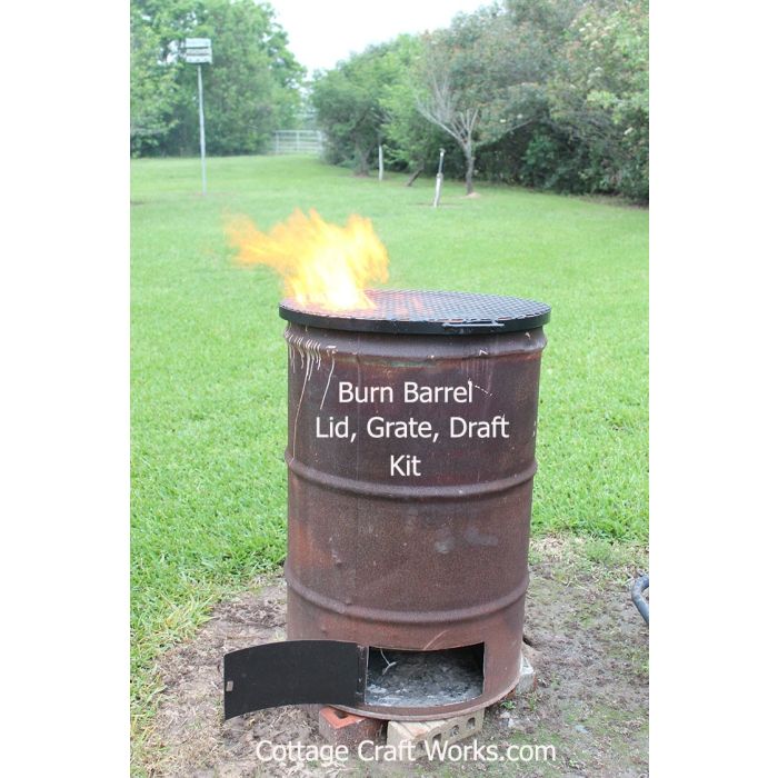 Burn Barrel Grate Hardware Kit