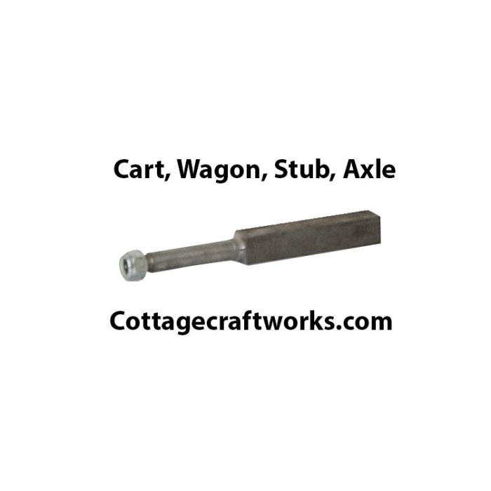 Wagon, Pony, Cart, Weldable Stub Axle