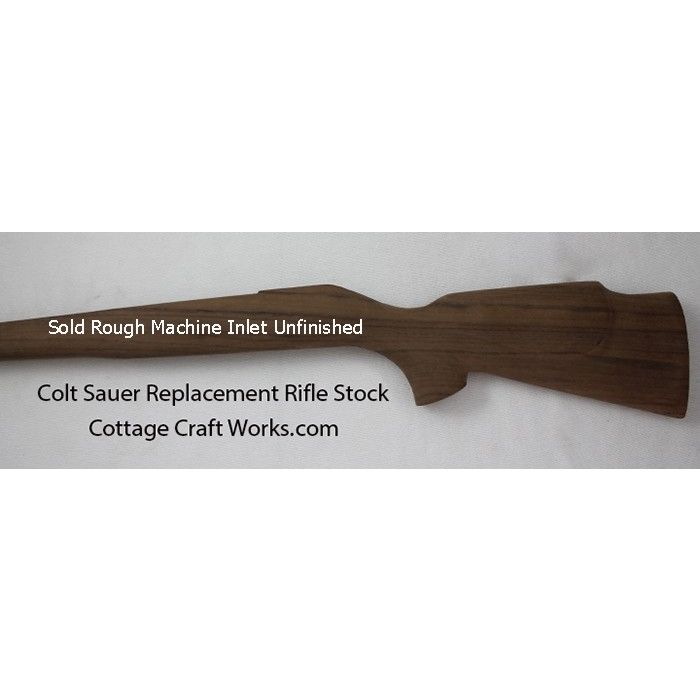 Colt Sauer Walnut Replacement Rifle Stock