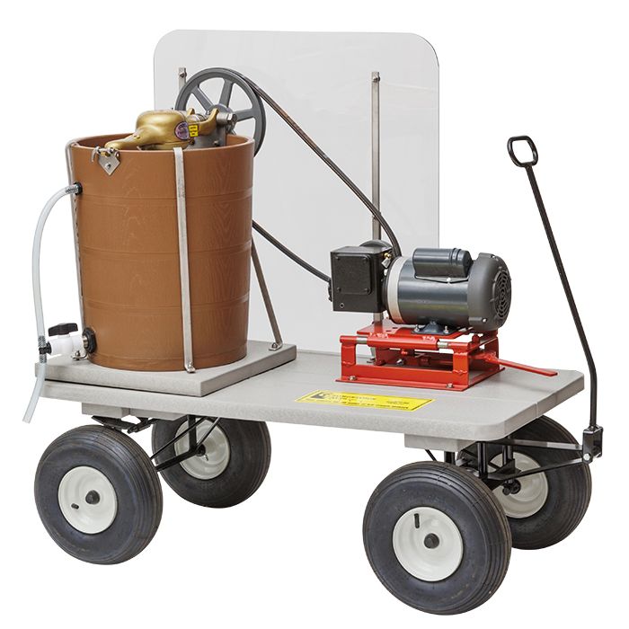 Country 20-qt Wagon Mount Electric Ice Cream Freezer