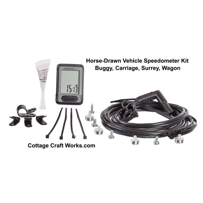 Horse-Drawn Vehicle Speedometer Kit