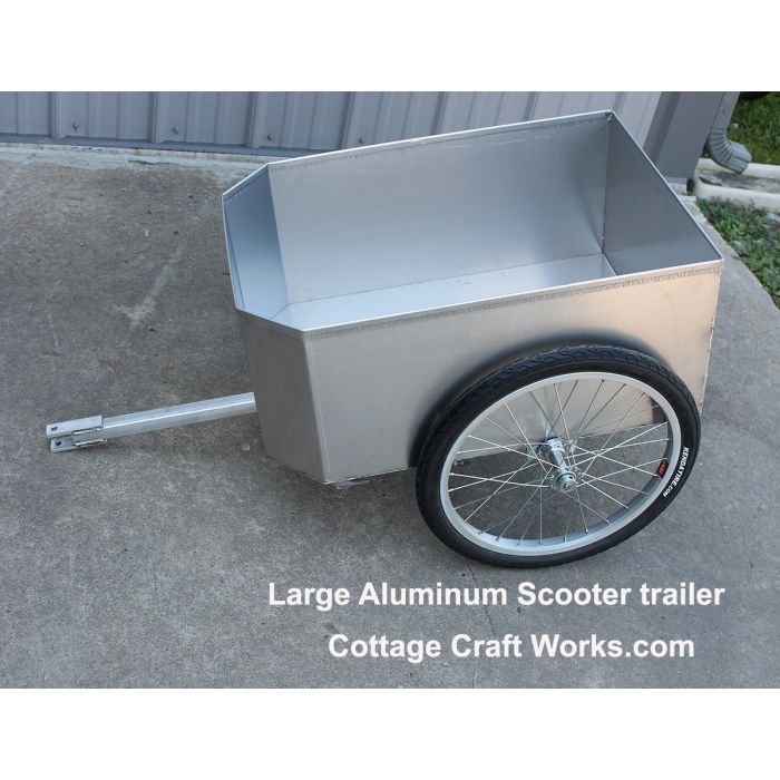 USA Push Scooter Aluminum Trailer