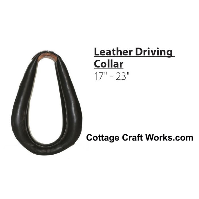 USA Leather Horse Driving Collar