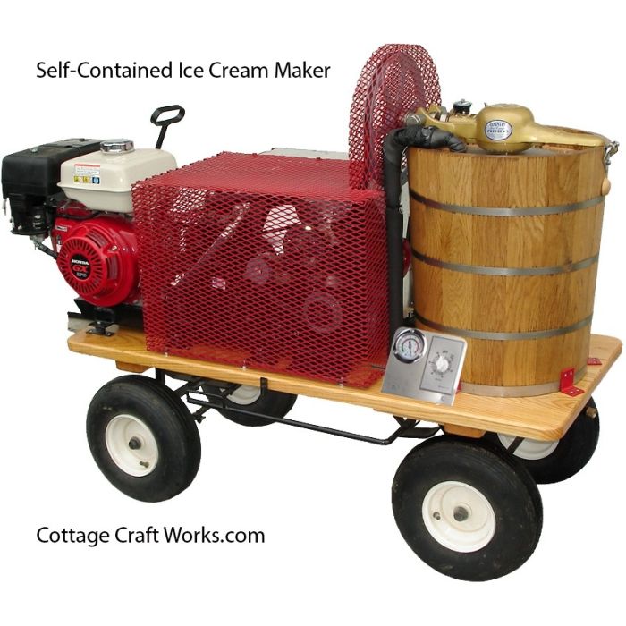Iceless Ice Cream Freezer 20-qt Gas Powered