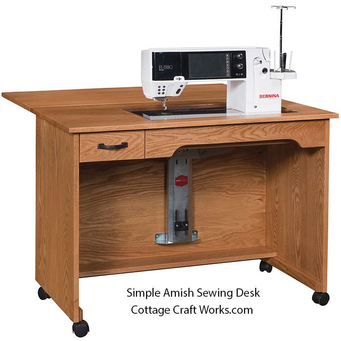 Simple Amish Sewing Desk