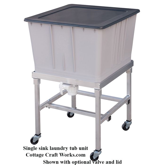 Single Sink Laundry Tub Unit