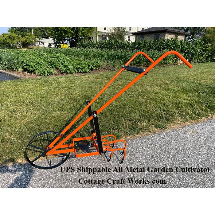 Hand Push All Metal Garden Cultivator 