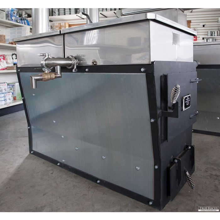 Maple Syrup Cooker-Evaporator | Wood-Fired-2 X 4 | 150-Tap-20-GH