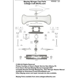 Maytag Wringer Cap Parts