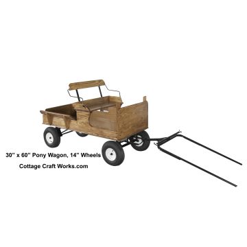 Single Seat Pony-Miniatures Wagon