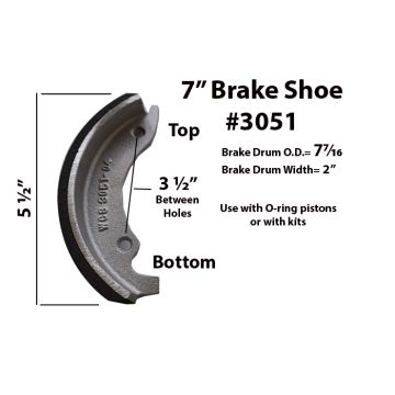 Horse-Drawn Vehicle Hydraulic Brake Shoes
