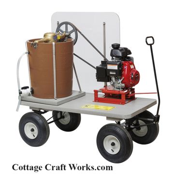  Ice Cream Freezer Wagon 20-qt Gas Powered