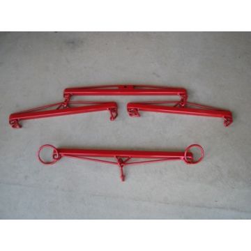 Amish USA-Made Miniature Wagon Double Tree & Neck Yoke Harness Set for Pony and Mini Horses