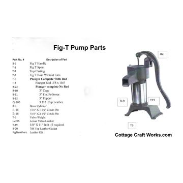 Heller Aller Brass Cylinder Fig T Water Pump Parts