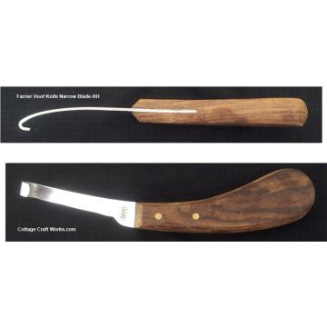 Narrow Blade Hoof knife RH
