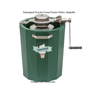Immergood 12-qt Big Boy Ice Cream Freezer