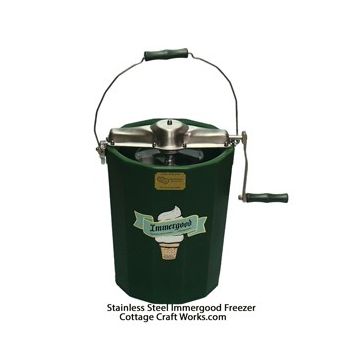 USA Immergood Ice cream freezers | 8 Quart Hand Crank