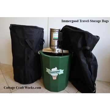 Immergood ice cream freezer travel storage bag front view