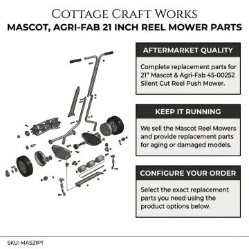Mascot, Agri-Fab 21" Reel Mower Parts