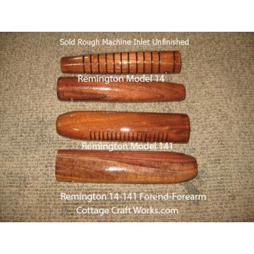 Walnut replacement forend for Remington Models 14 and 141
