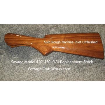 Savage Model 420, 430, O/U Replacement Stock
