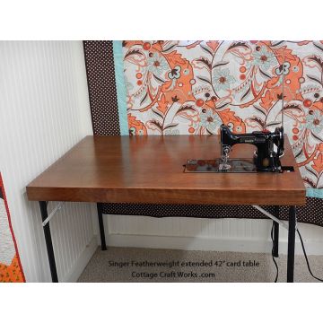 Singer Featherweight Card Table | 42 Inch Extended | 221-301