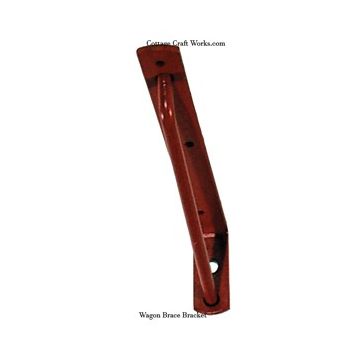 Horse-Drawn Wagon Side Brace Brackets