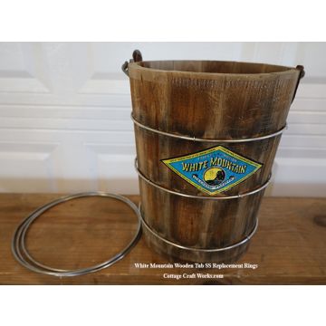 White Mountain Tub SS Replacement Rings