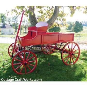 Scaled Buckboard wagons